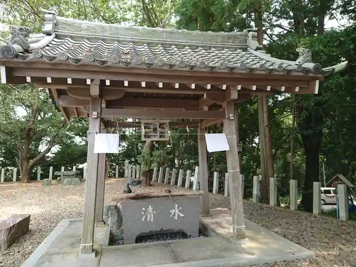 八幡社の手水舎