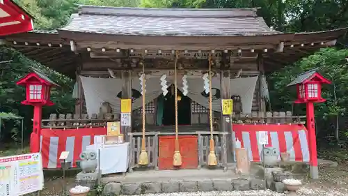 鷲子山上神社の本殿・本堂