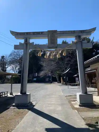 前玉神社の鳥居