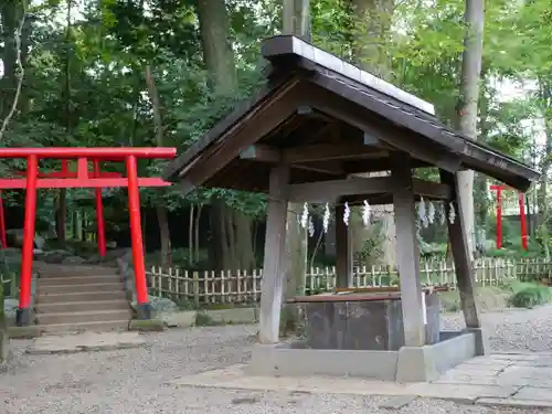 武蔵一宮氷川神社の手水舎