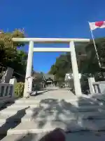 天津神明宮の鳥居