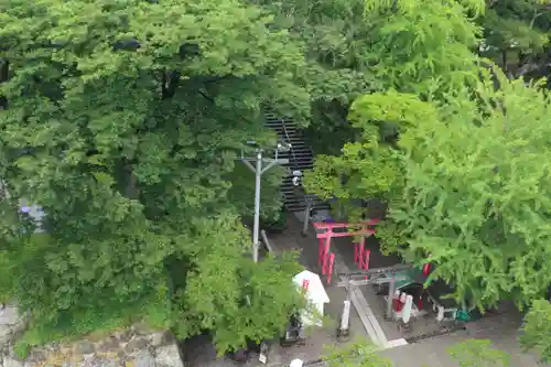 鶴ケ城稲荷神社の鳥居