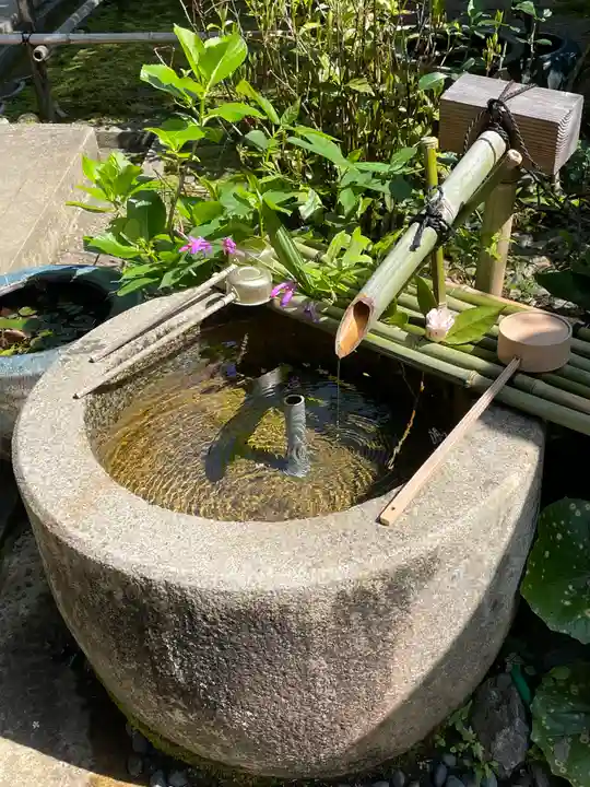 元慶寺の手水舎