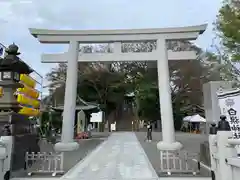 白旗神社の鳥居