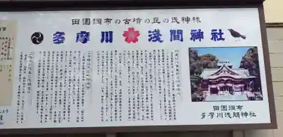 多摩川浅間神社の歴史