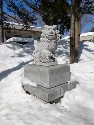 新琴似神社の狛犬