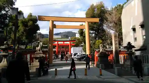 生田神社の鳥居