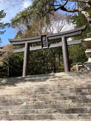 函館八幡宮の鳥居