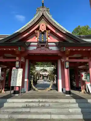 宮崎八幡宮の山門・神門