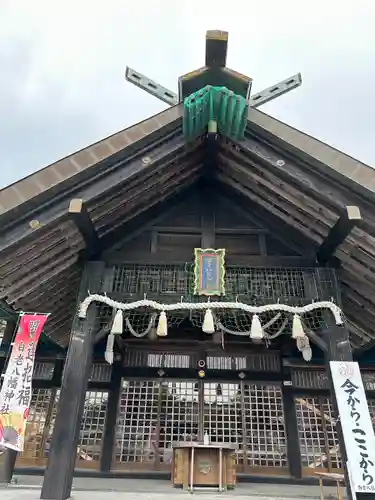 白老八幡神社の本殿・本堂