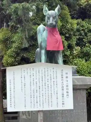 豊川閣　妙厳寺の狛犬
