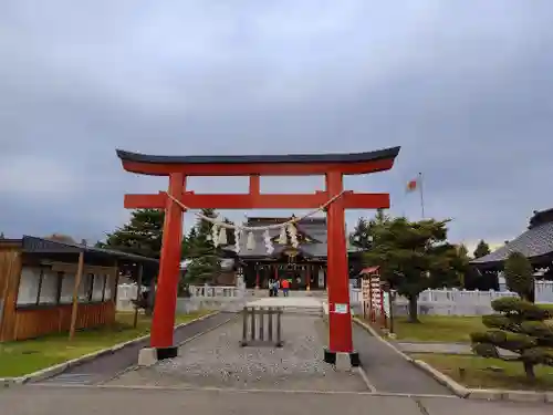 美瑛神社の鳥居