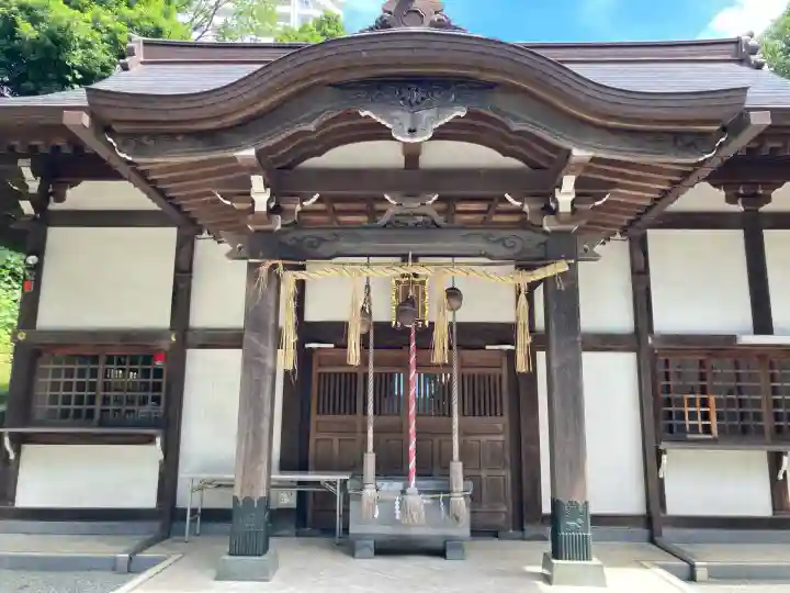 白旗神社(品濃白旗神社)(神奈川県)