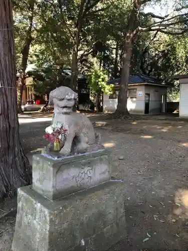 東村山八坂神社の狛犬