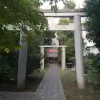 新橋鹽竃神社の鳥居