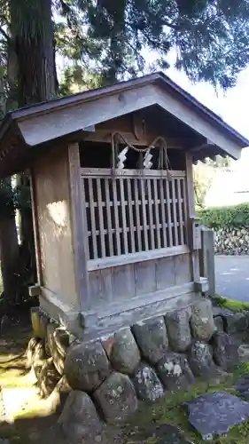 平泉寺白山神社の本殿