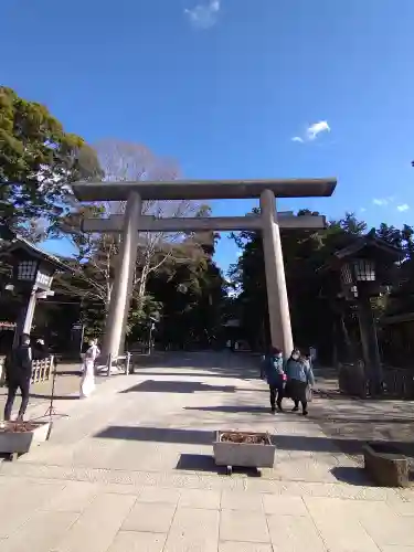 鹿島神宮の鳥居