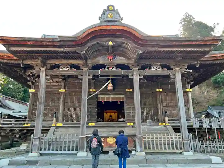 高良大社の本殿・本堂