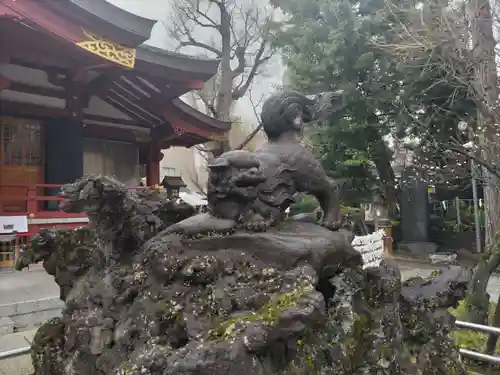 素盞雄神社の狛犬