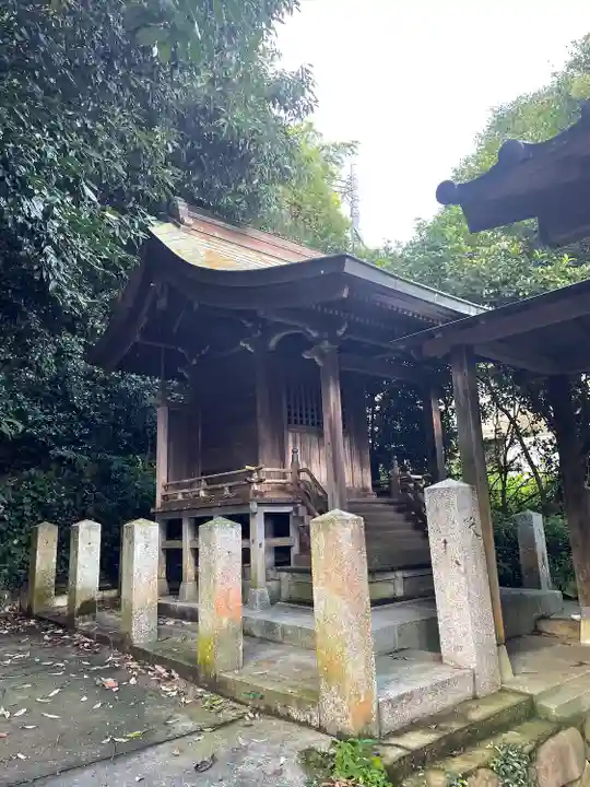 於婆宮の本殿・本堂