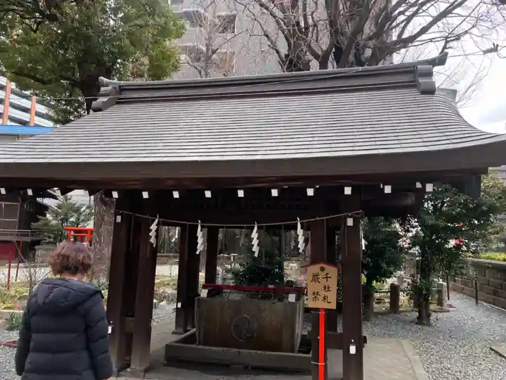 磐井神社の手水舎