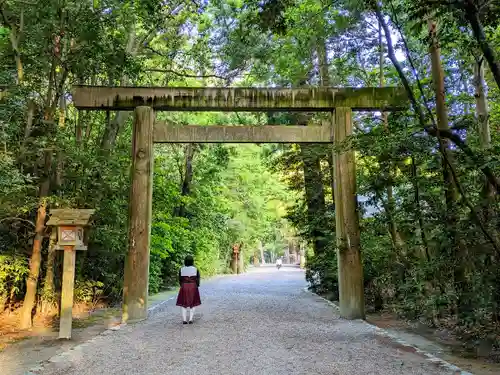 伊勢神宮外宮（豊受大神宮）の鳥居