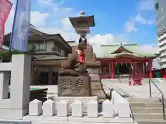 東京羽田 穴守稲荷神社の狛犬