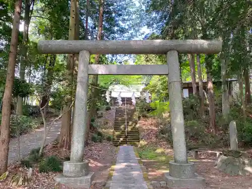 甲波宿禰神社の鳥居