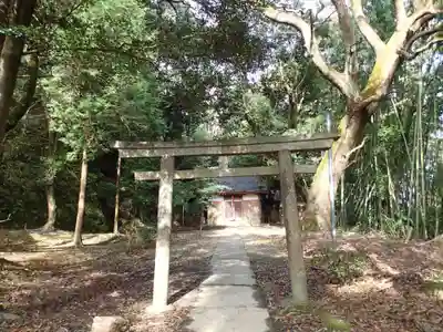 石床神社・消渇神社の鳥居