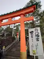 穴八幡宮の鳥居