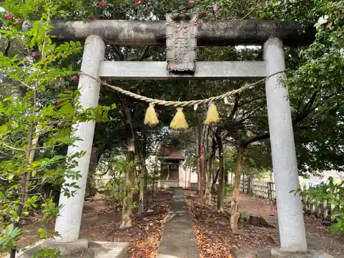 山の神神社の鳥居