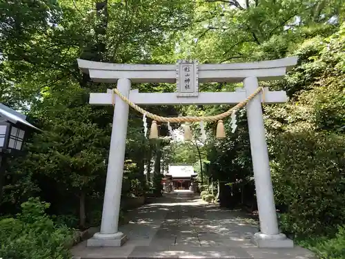 星川杉山神社の鳥居