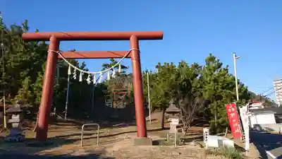 瀧口神社の鳥居