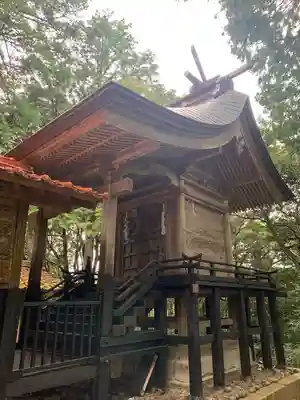 天日名鳥命神社の本殿・本堂