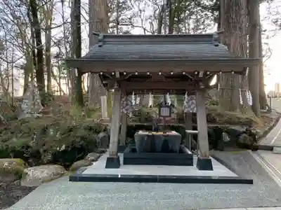 富士山東口本宮 冨士浅間神社の手水舎