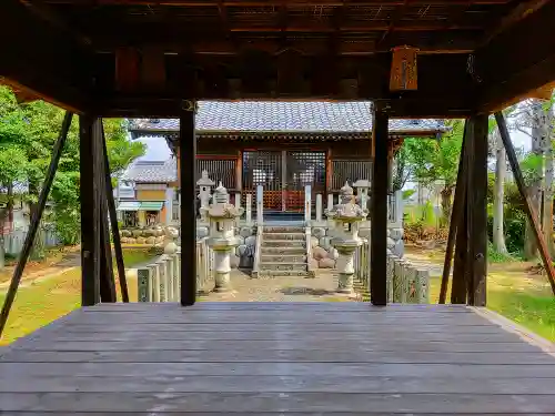神明社（千秋町一色）の本殿・本堂