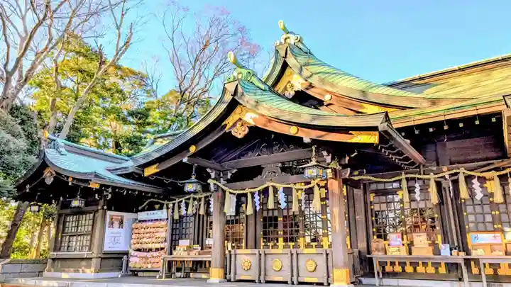 検見川神社の本殿・本堂