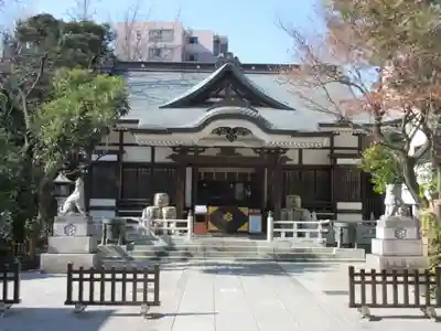鳥越神社の本殿・本堂