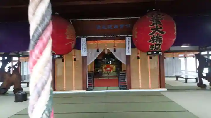 秋葉山圓通寺の本殿・本堂
