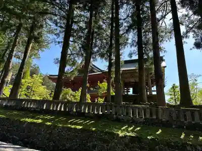 日光山輪王寺三仏堂の周辺