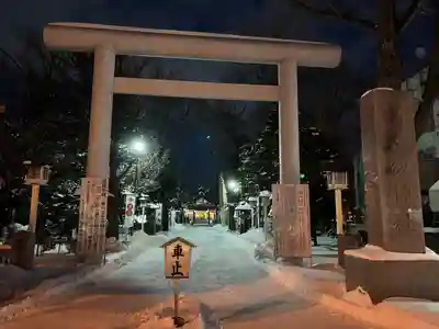 新琴似神社の鳥居