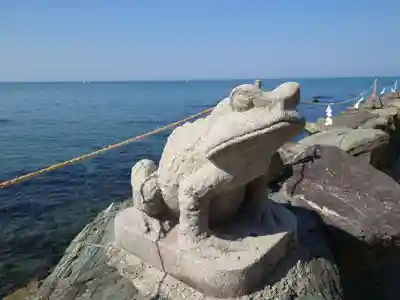 二見興玉神社の狛犬