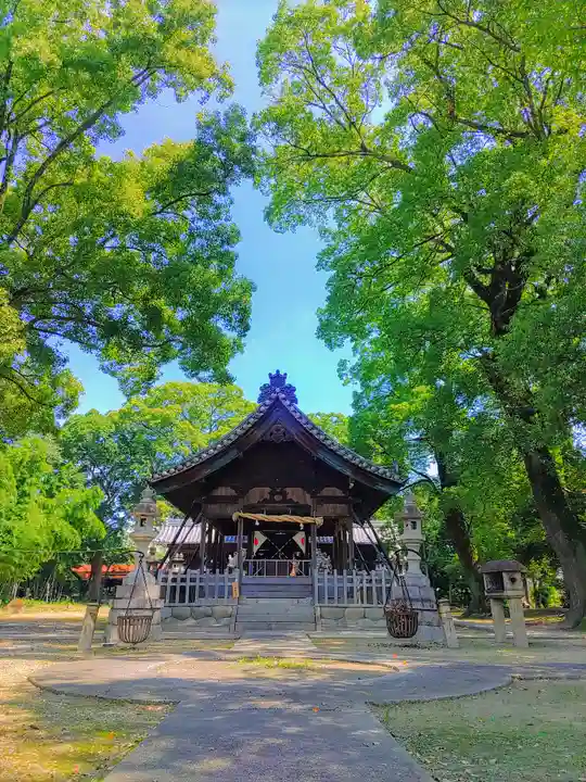 神明社(開明神明郭)の本殿・本堂
