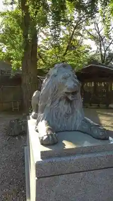 三囲神社の狛犬