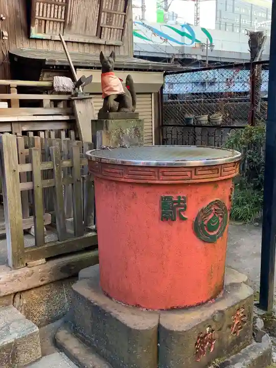 柳森神社の狛犬