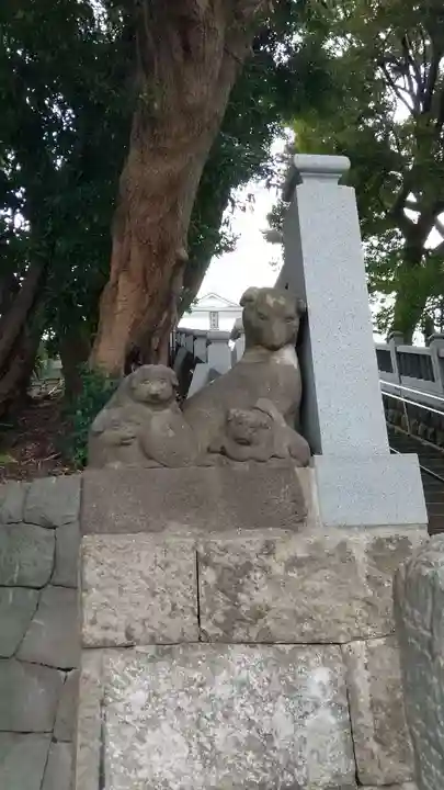 瀧泉寺(目黒不動尊)の狛犬