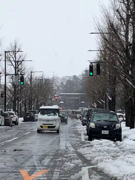 富山縣護國神社の周辺