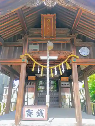 白山社（長束）の本殿・本堂