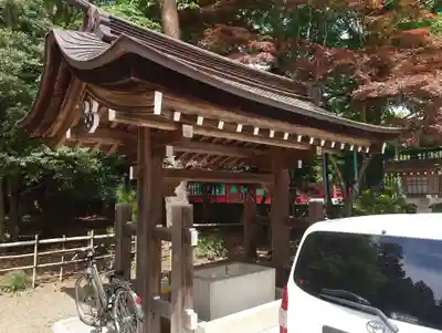 宮城縣護國神社の手水舎