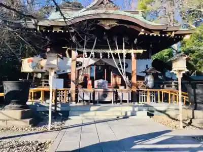 鎮守氷川神社の本殿・本堂